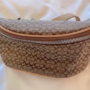 Coach Fanny Pack Authentic Tan Used